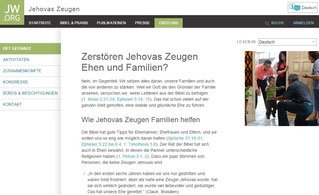 Jehovas Zeugen zerstören Familien Oliver Wolschke Wahrheiten jetzt! Kontaktverbot und Isolation - die Wahrheit des Gemeinschaftsentzuges und Ausschlusses